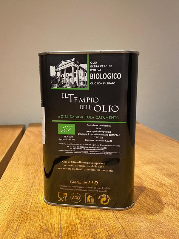 Olio Extra Vergine Di Oliva Biologico - extra natives Bio-Olivenöl (1000 ml)